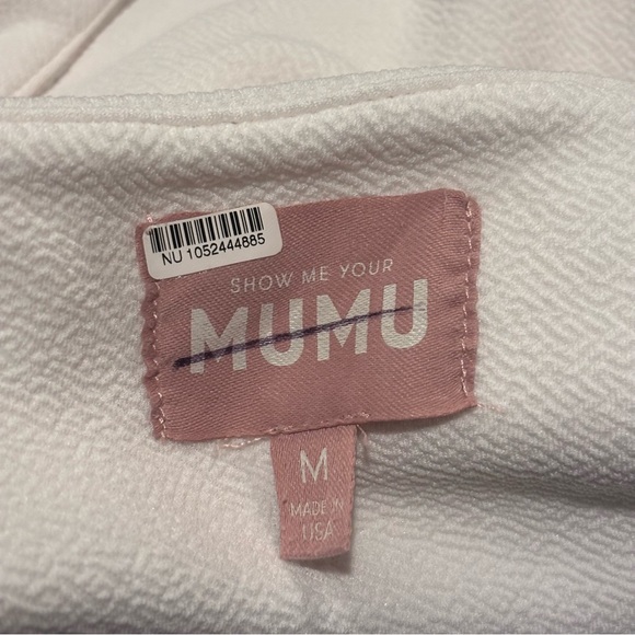 Show me your MuMu Gidget Bodysuit White Size Medium - Picture 13 of 13